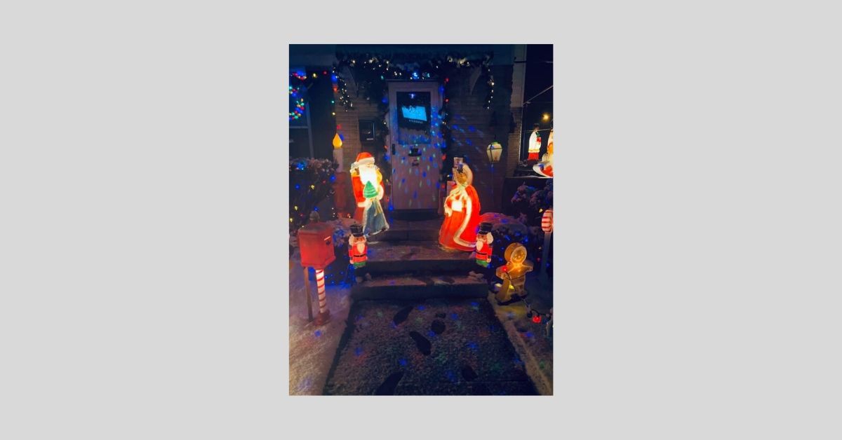 Christmas Corner front porch _ 2019